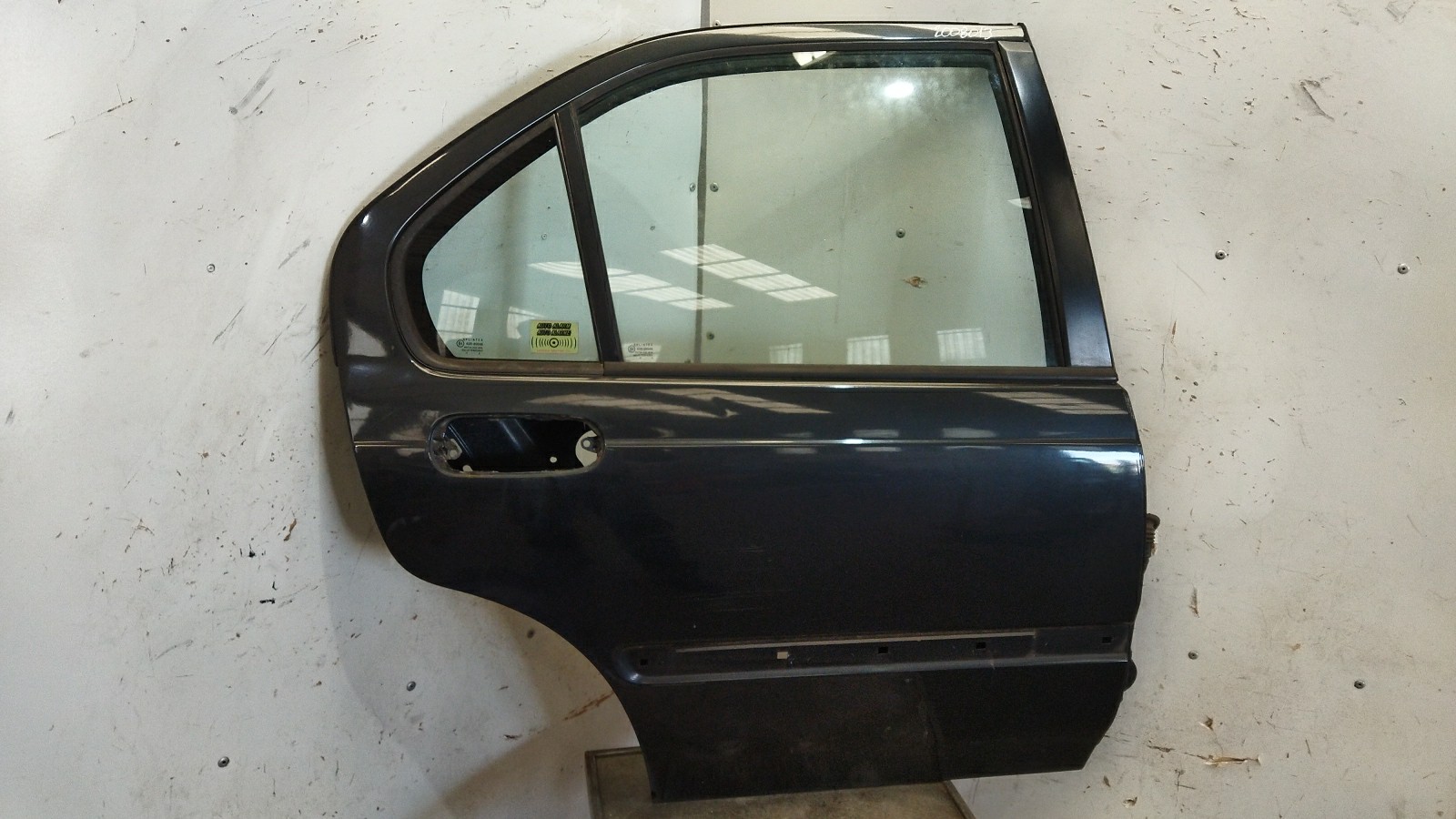 Pair Of 4" Talbot Shelby Style GT Racing Mirrors (Satin Black) - Door Mounted