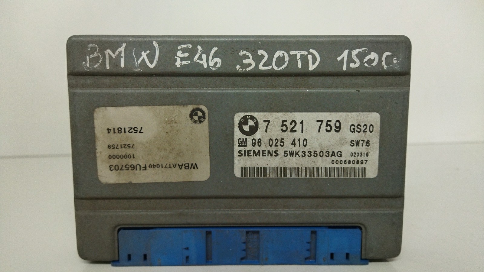 Automatic Gearbox Control Unit BMW 3 (E46) | 97 - 05