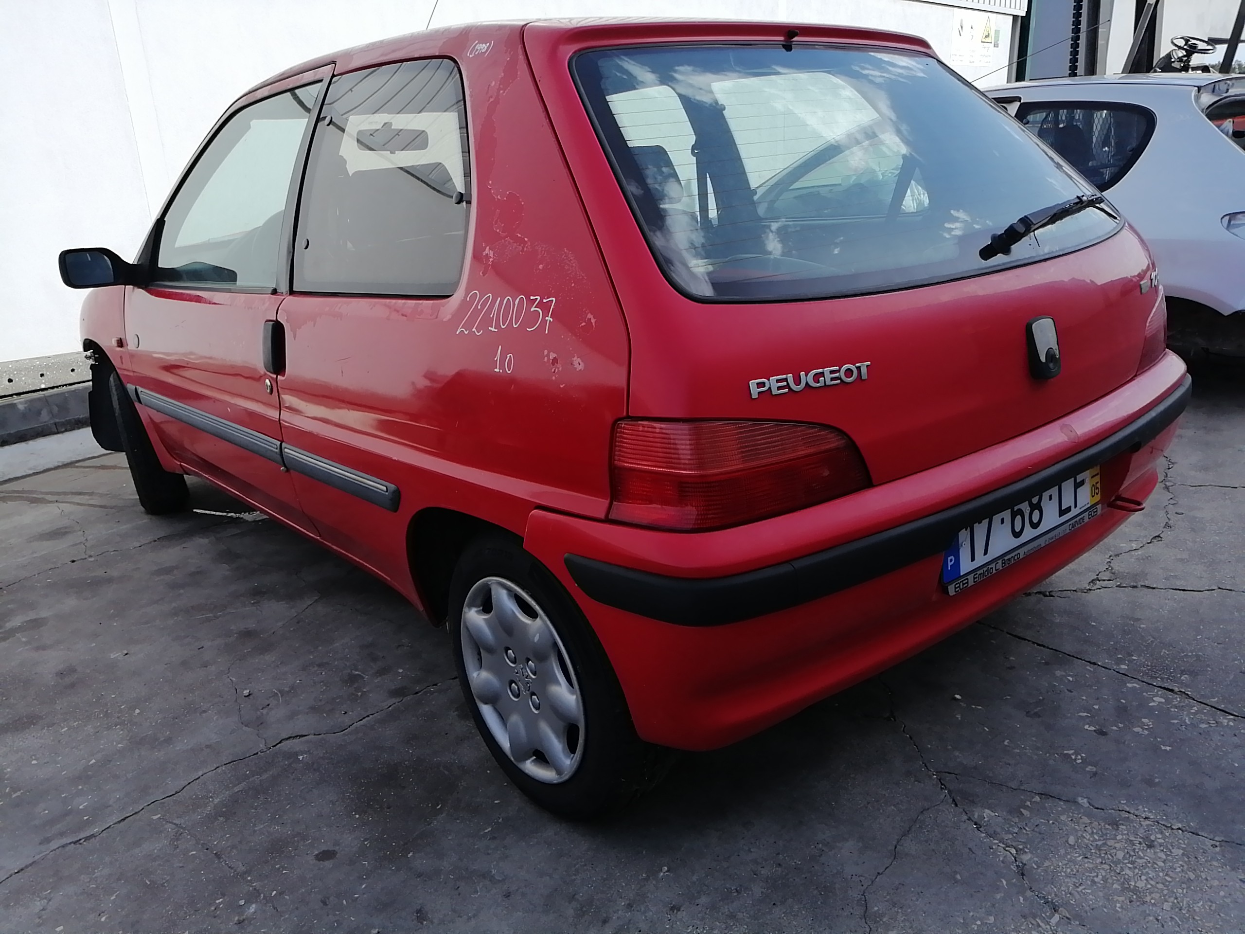 Juego De Alfombrillas Compatible Para Peugeot 106 I, Tipo 1A, 1C