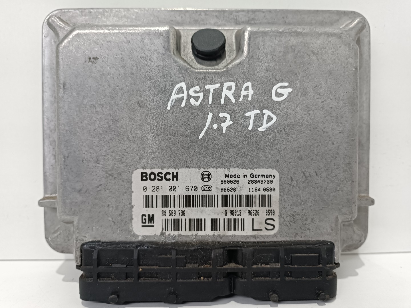 Centralina Do Motor OPEL ASTRA G Hatchback De 1998 A 2009