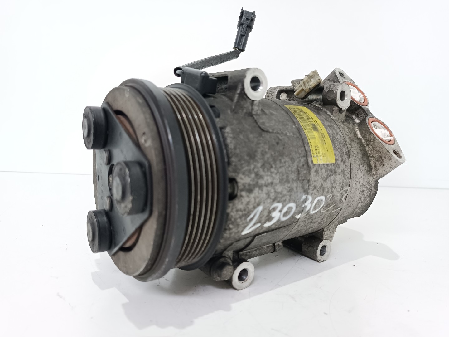 ECCPP AC Compressor For Hyundai Accent & Kia Rio 1.6L 2012-2017 - With Clutch, PAG 46 Oil