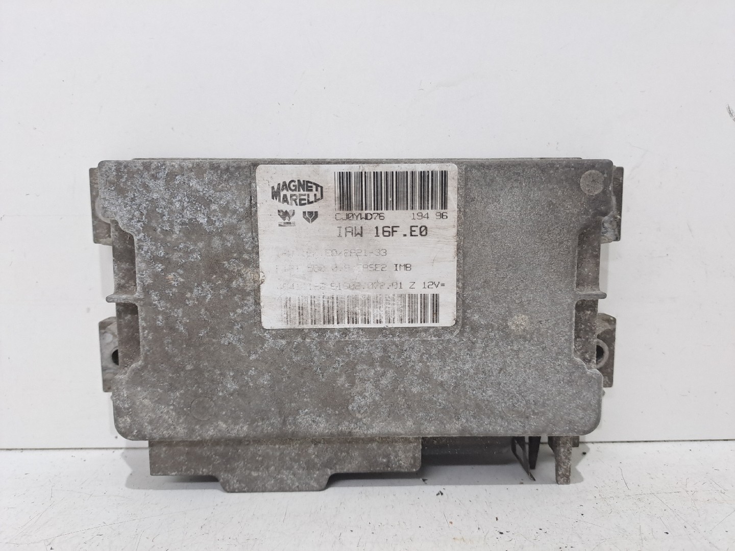 Engine Control Unit FIAT CINQUECENTO (170_) | 91 - 99