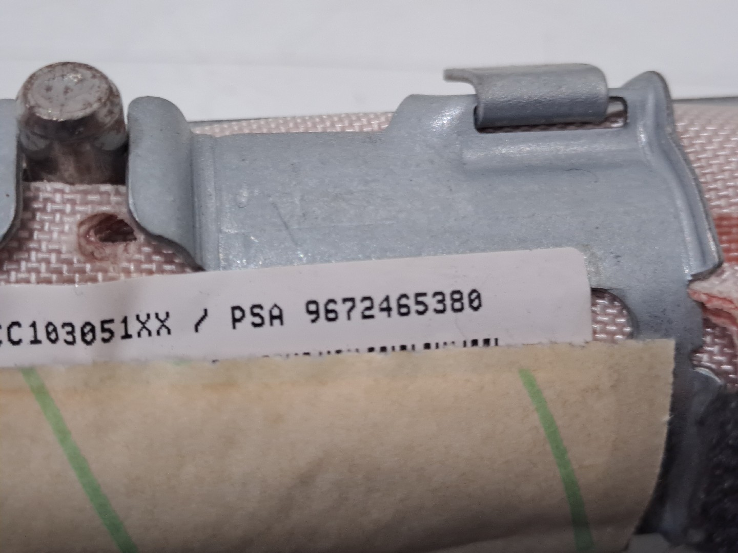Left Curtain Airbag CITROEN C3 II (SC_) | 09 -  Imagem-1