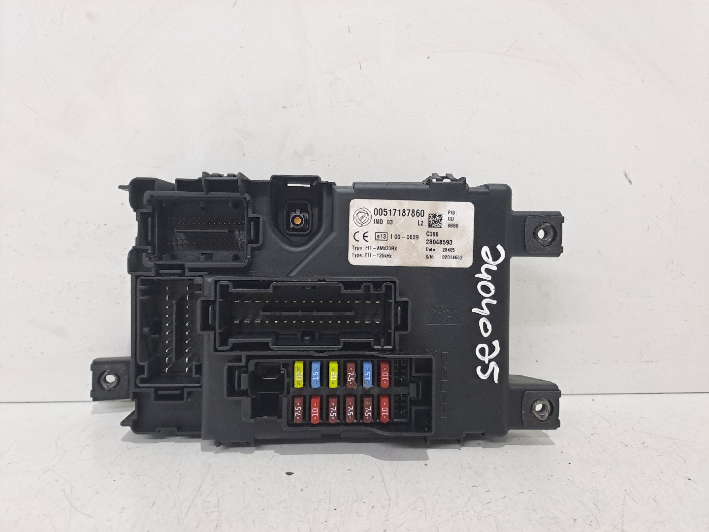 Fuse Relay Box FIAT GRANDE PUNTO (199_) | 05 - 