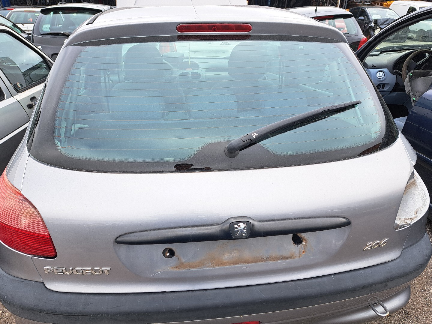 Tailgate PEUGEOT 206 Hatchback (2A/C) | 98 - 12