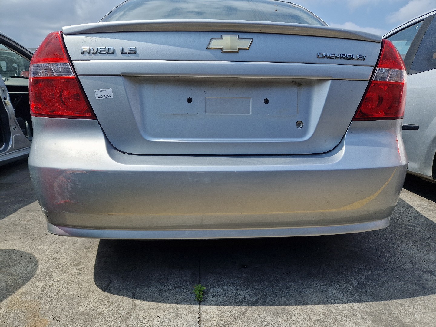 Rear Bumper CHEVROLET AVEO / KALOS três volumes (T250, T255) | 05 - 