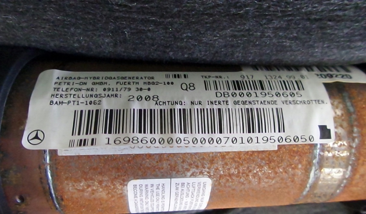 Kit Airbags MERCEDES-BENZ B-CLASS (W245) | 05 - 11 Imagem-7