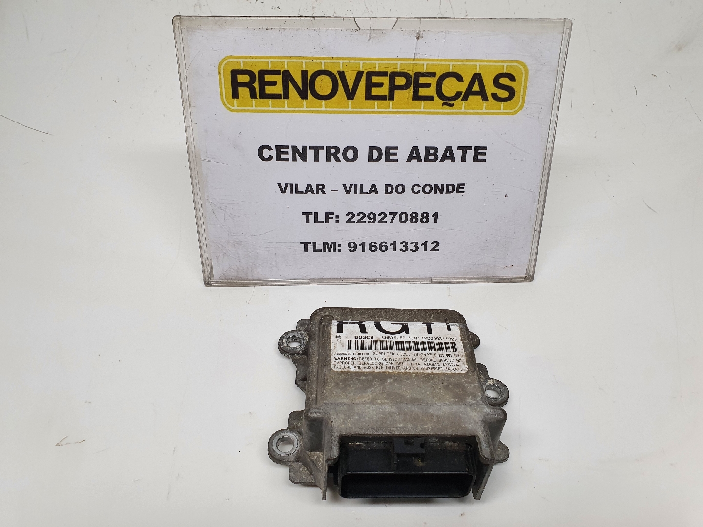 UNITÀ CENTRALE / MODULO AIRBAG CHRYSLER VOYAGER III (RG, RS) | 99 - 08