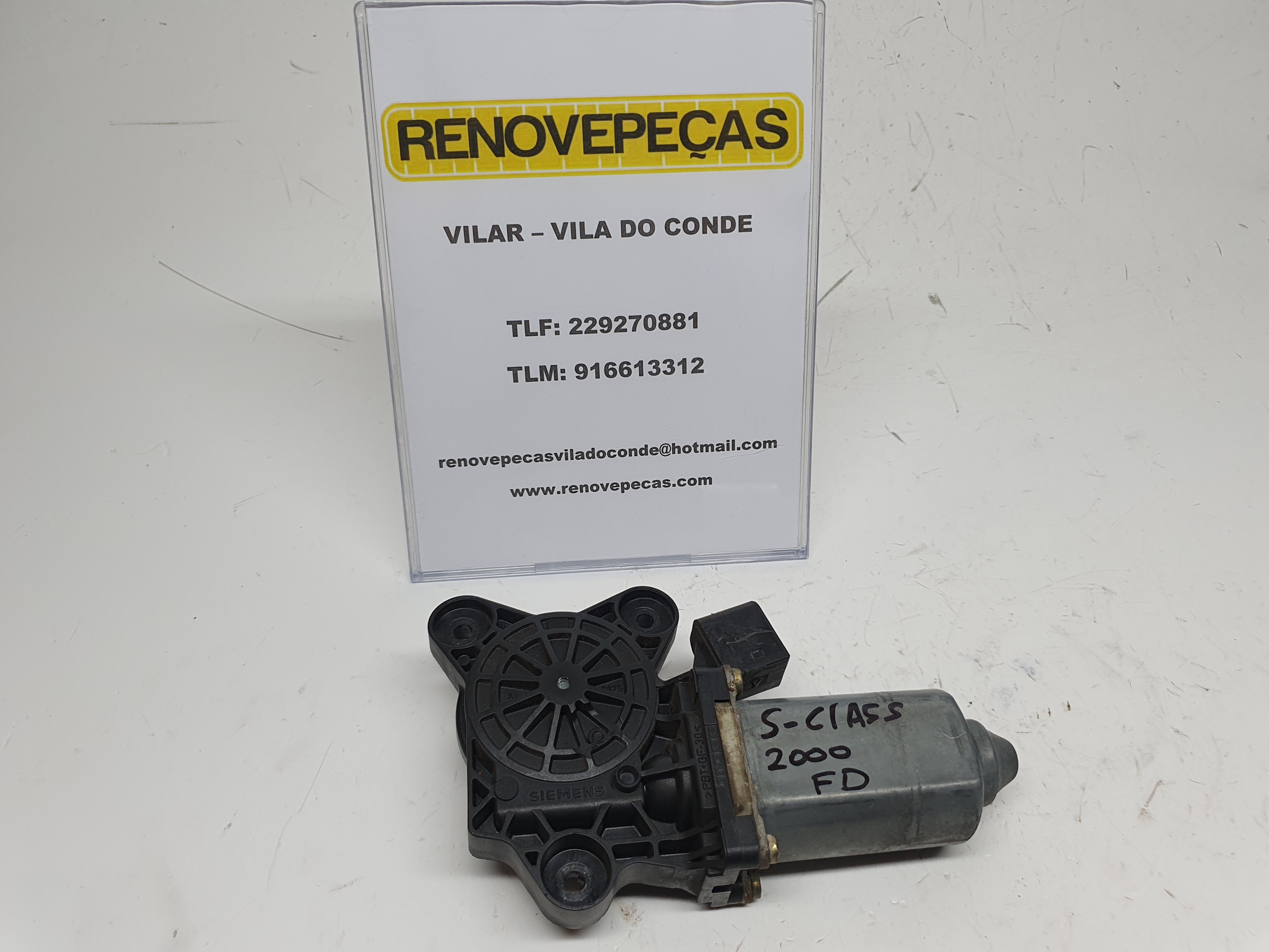MOTORINO ALZACRISTALLI ANTERIORE DESTRA MERCEDES-BENZ S-CLASS (W220) | 98 - 05