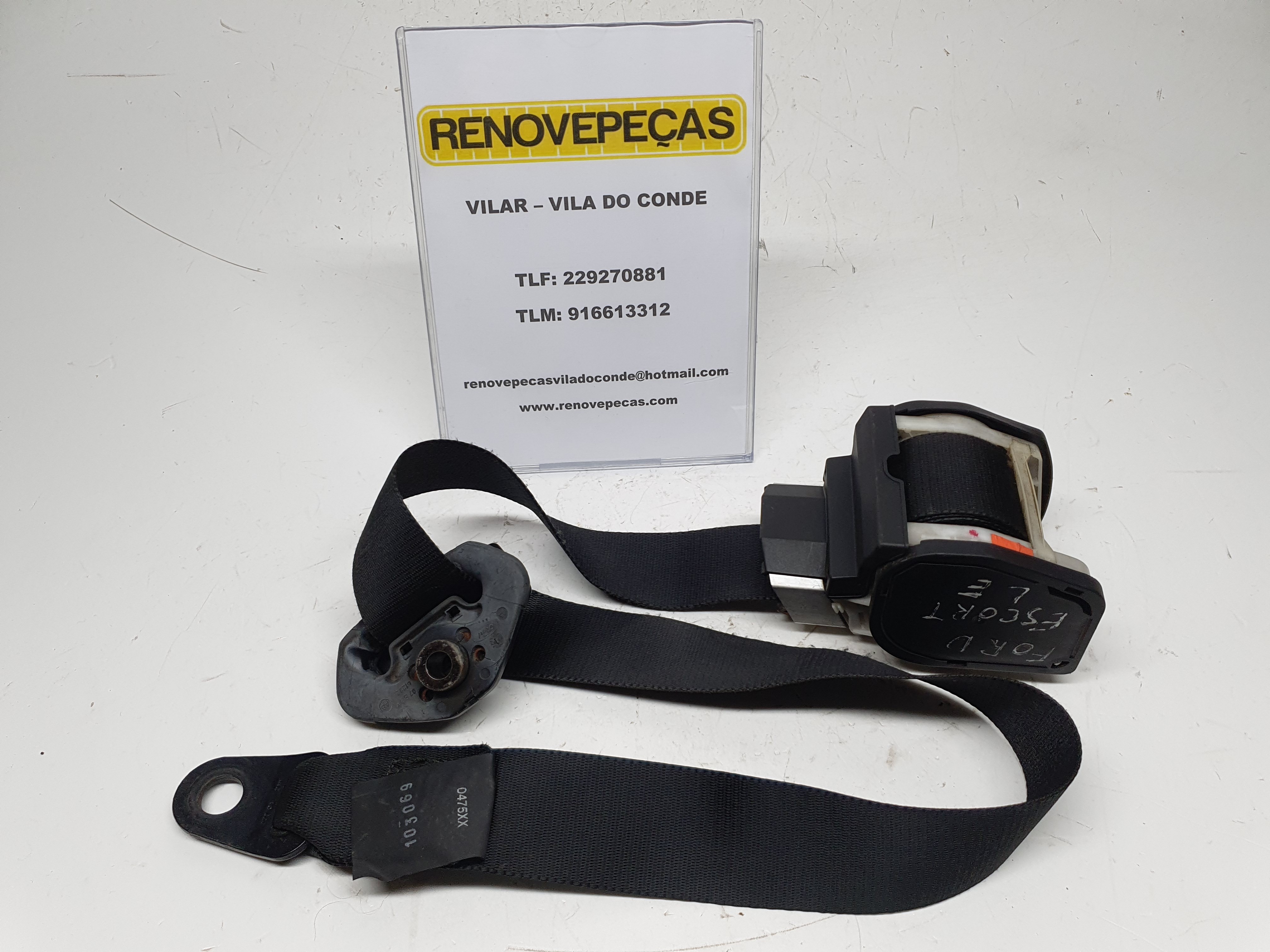 Cinto Frente Esq FORD ESCORT VI (GAL, AAL, ABL) | 95 - 02
