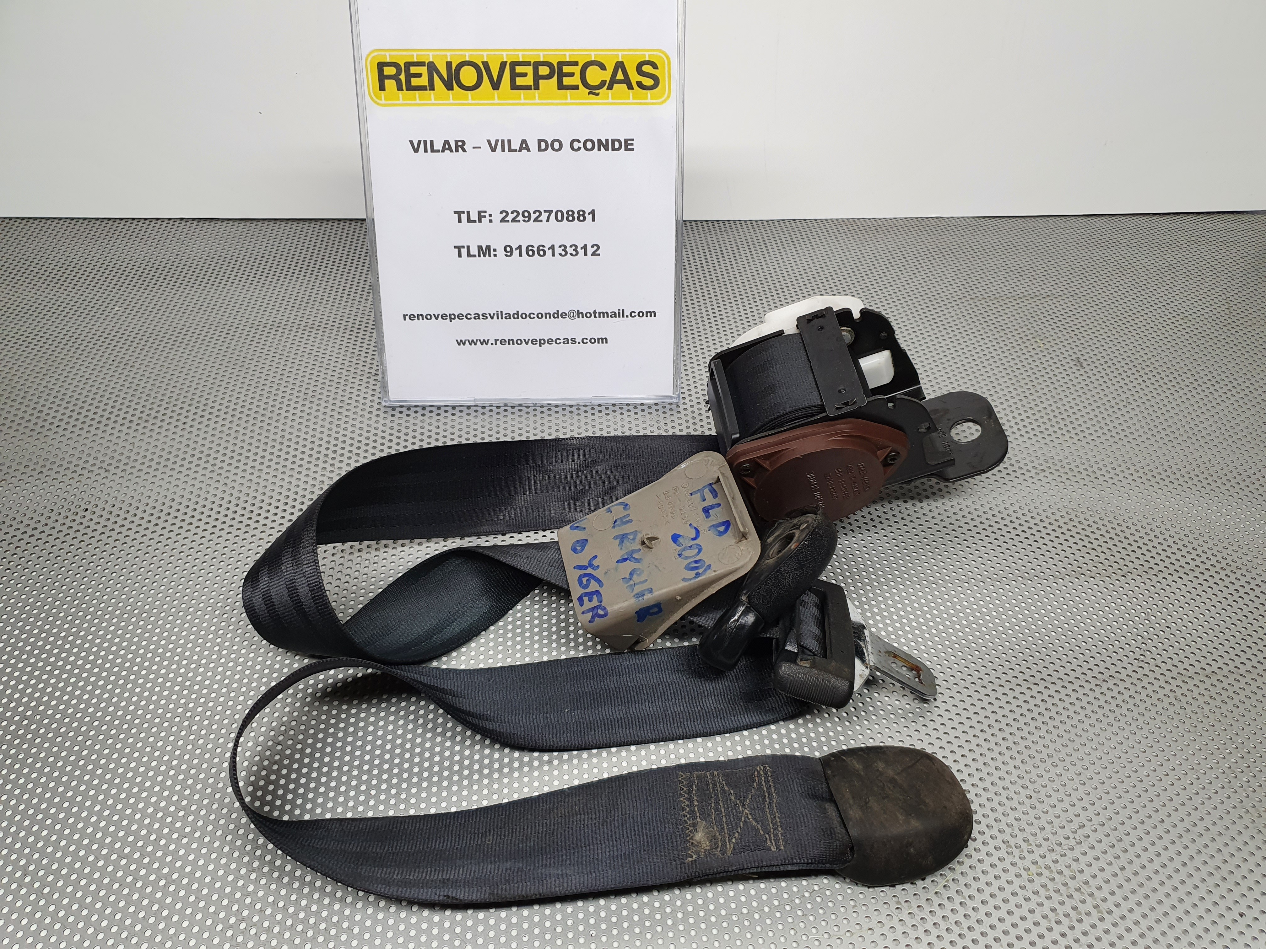 Cinto Frente Dto CHRYSLER VOYAGER III (RG, RS) | 99 - 08