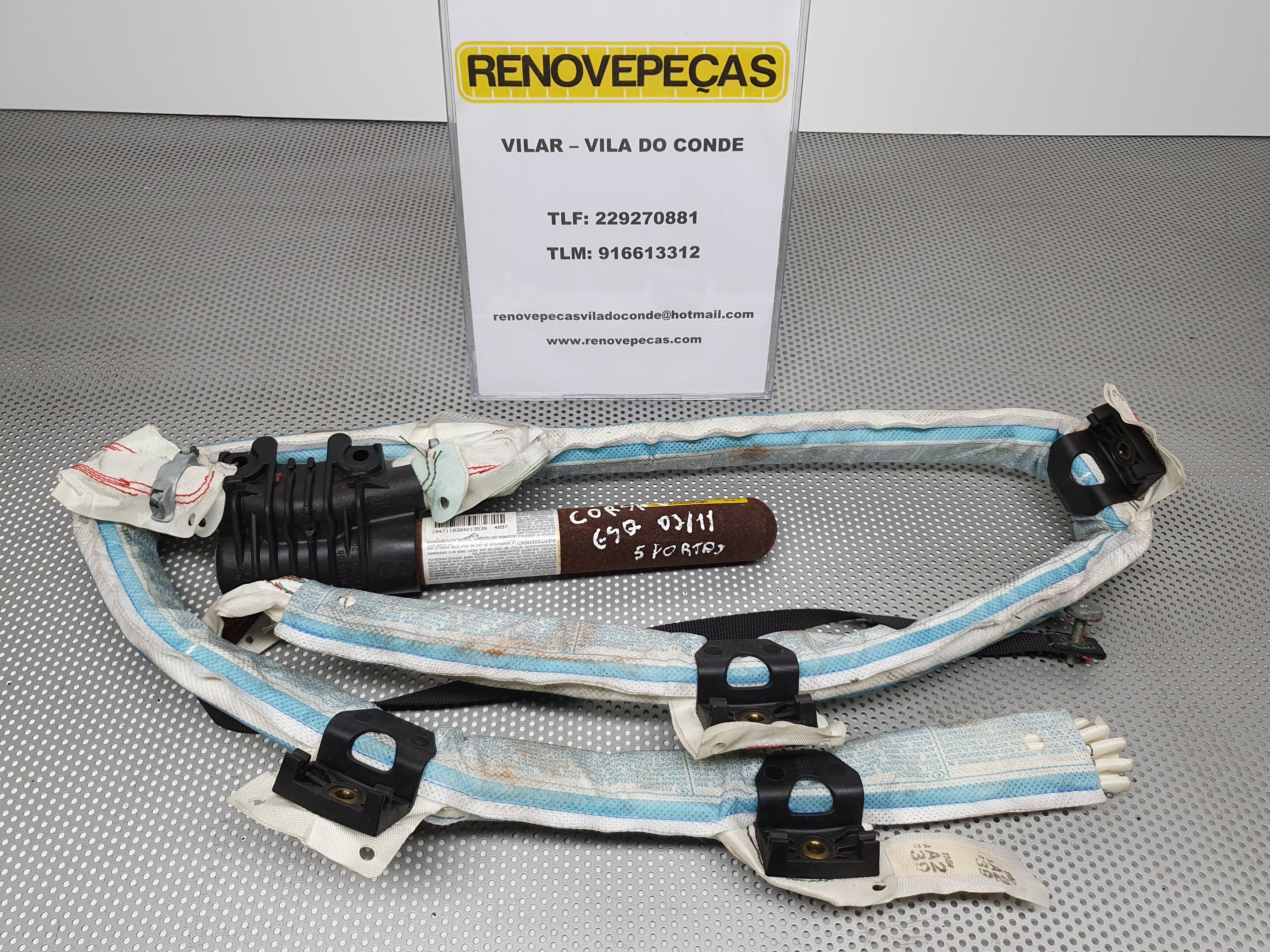 Airbag Cortina Esq OPEL CORSA D (S07) | 06 - 14