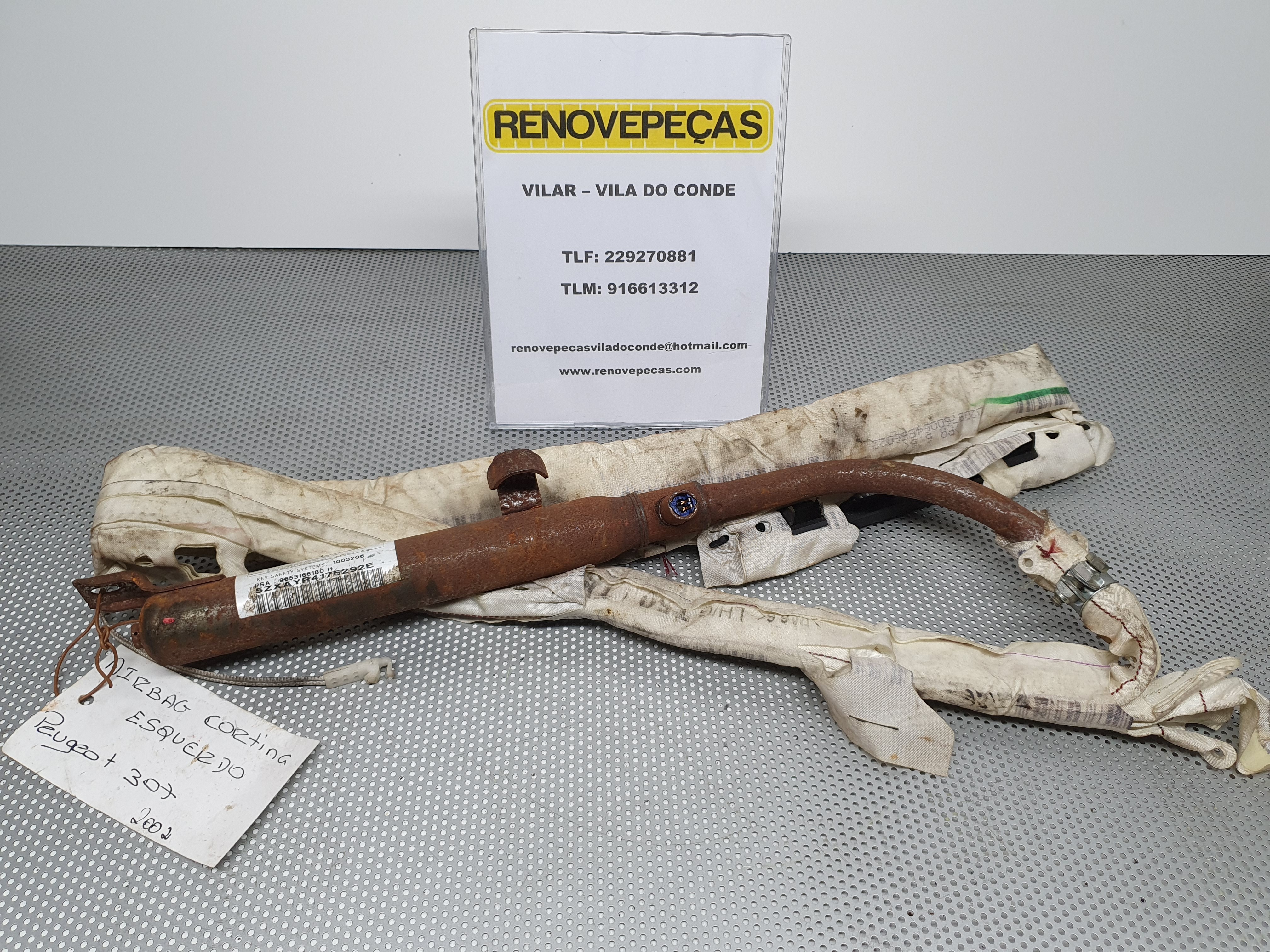 Airbag Cortina Esq PEUGEOT 307 (3A/C) | 00 - 12