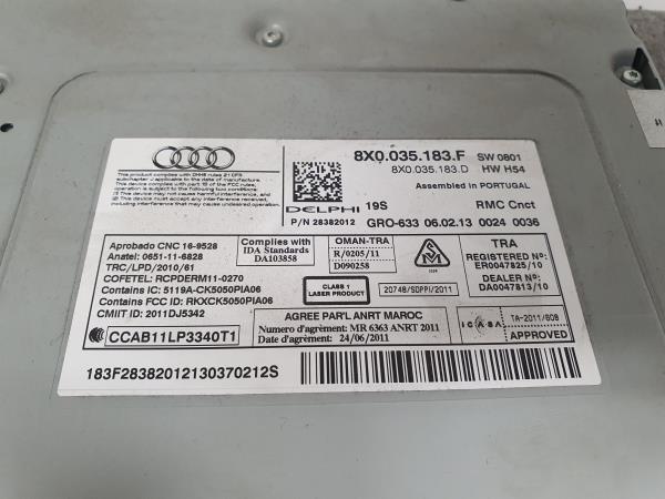 Auto Radio AUDI A1 Sportback (8XA, 8XF) | 11 - 18 Imagem-1 Auto Radio AUDI A1 Sportback (8XA, 8XF) | 11 - 18 Imagem-1