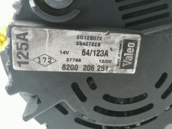 Alternador RENAULT ESPACE IV (JK0/1_) | 02 - Imagem-4 Alternador RENAULT ESPACE IV (JK0/1_) | 02 - Imagem-4