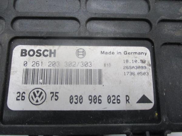 Centralina / Modulo Motor VOLKSWAGEN GOLF III (1H1) | 91 - 98 Imagem-3 Centralina / Modulo Motor VOLKSWAGEN GOLF III (1H1) | 91 - 98 Imagem-3