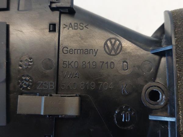 Arejador / Conduta Ar VOLKSWAGEN GOLF VI (5K1) | 08 - 14 Imagem-2