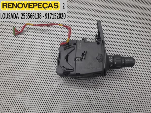 Comutador / Manete (Luzes/Piscas/Escovas/Fita) RENAULT MODUS / GRAND MODUS (F/JP0_) | 04 - 
