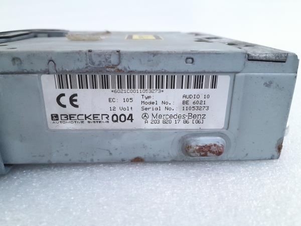 Auto Radio MERCEDES-BENZ C-CLASS (W203) | 00 - 07 Imagem-1 Auto Radio MERCEDES-BENZ C-CLASS (W203) | 00 - 07 Imagem-1