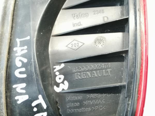 Farolim Dto RENAULT LAGUNA II (BG0/1_) | 01 - 07 Imagem-2 Farolim Dto RENAULT LAGUNA II (BG0/1_) | 01 - 07 Imagem-2