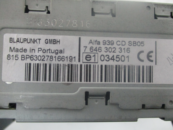 Auto Radio ALFA ROMEO 159 Sportwagon (939_) | 05 - 12 Imagem-3 Auto Radio ALFA ROMEO 159 Sportwagon (939_) | 05 - 12 Imagem-3