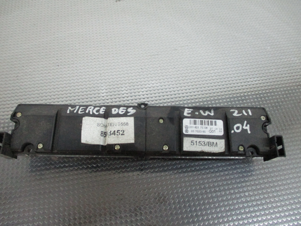 Interruptor / Botao MERCEDES-BENZ E-CLASS (W211) | 02 - 09 Imagem-2 Interruptor / Botao MERCEDES-BENZ E-CLASS (W211) | 02 - 09 Imagem-2