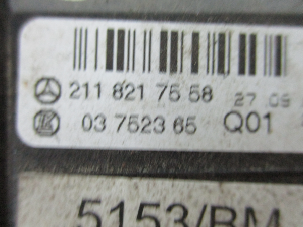 Interruptor / Botao MERCEDES-BENZ E-CLASS (W211) | 02 - 09 Imagem-3 Interruptor / Botao MERCEDES-BENZ E-CLASS (W211) | 02 - 09 Imagem-3