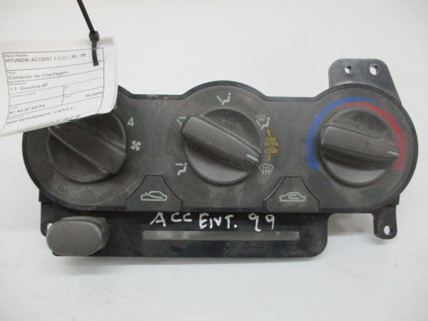 Comando Chaufagem HYUNDAI ACCENT II (LC) | 99 - 06 Imagem-1 Comando Chaufagem HYUNDAI ACCENT II (LC) | 99 - 06 Imagem-1