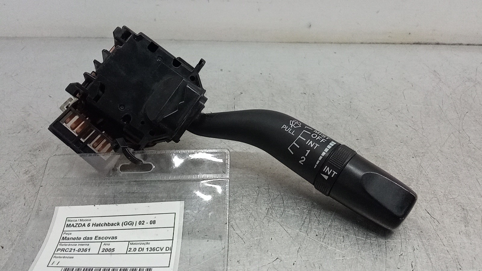 Commodo Essuie Glace MAZDA 6 Hatchback (GG) | 02 - 08