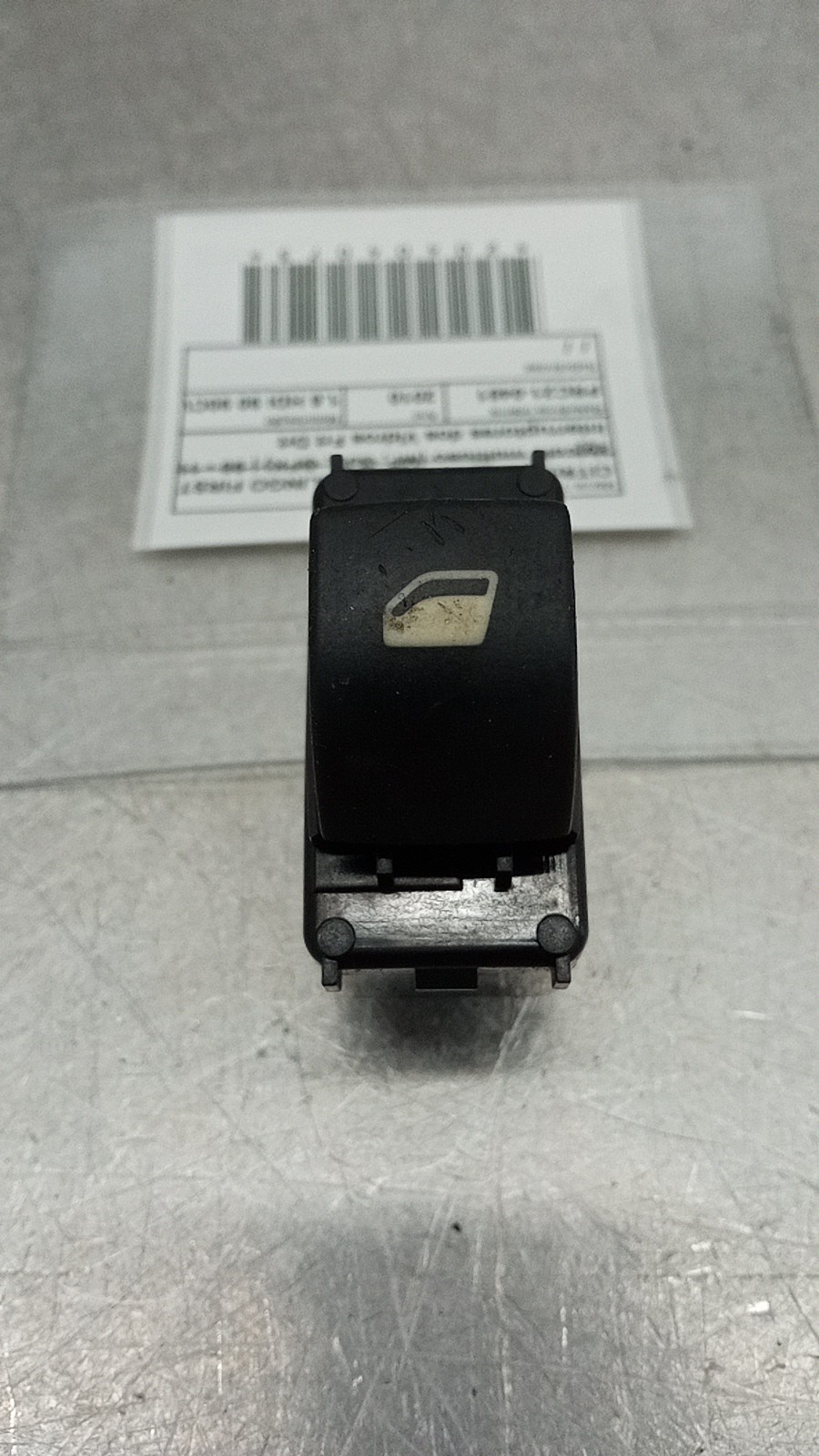 Right front window switch CITROEN BERLINGO / BERLINGO FIRST Veículo multiuso (MF, GJK, GFK) | 96 - 11