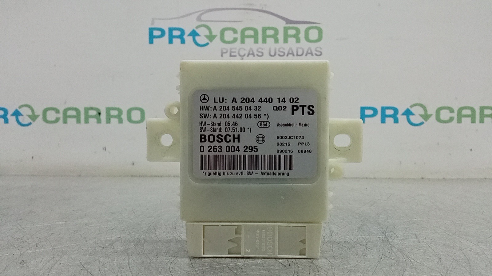 Module de capteur de stationnement MERCEDES-BENZ GLK-CLASS (X204) | 08 - 15