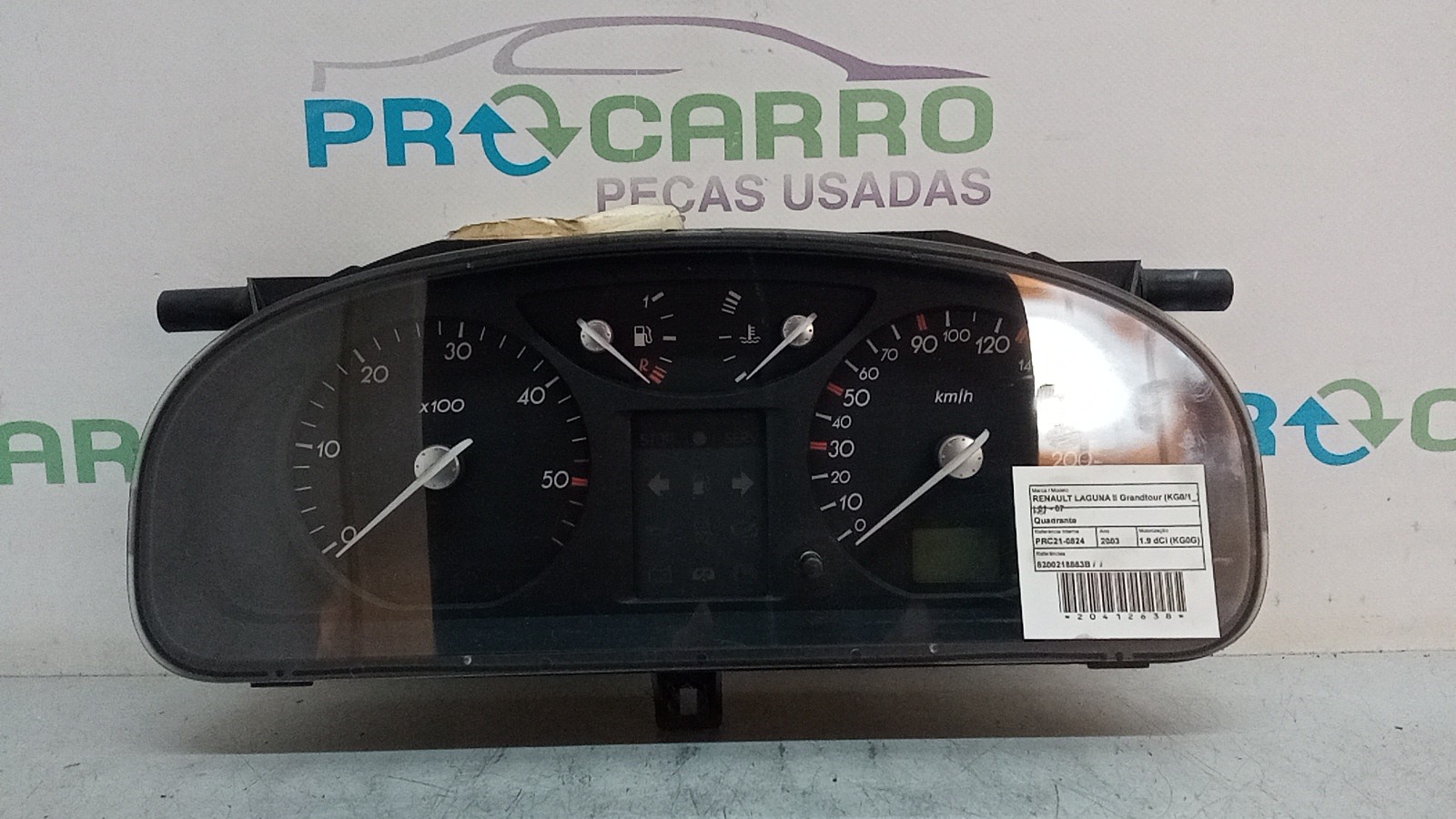 Quadrante RENAULT LAGUNA II Grandtour (KG0/1_) | 01 - 07