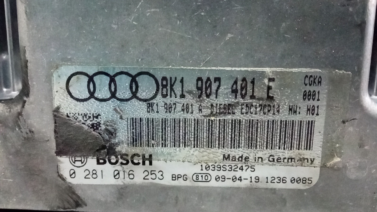 Engine Module AUDI A5 (8T3) | 07 - 17 Imagem-2