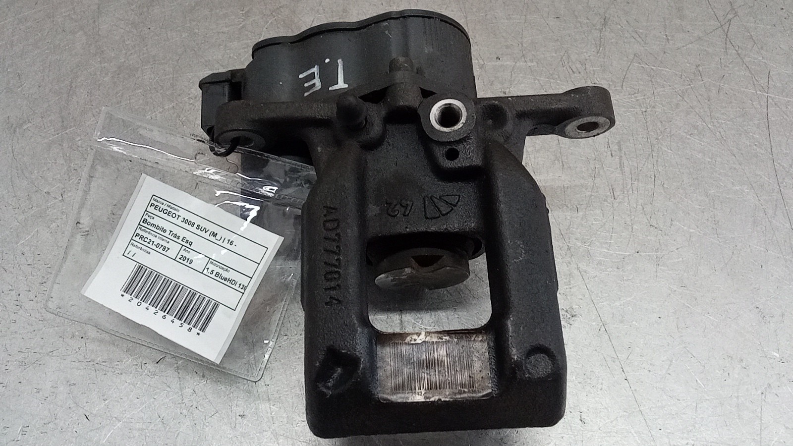 Rear left brake caliper PEUGEOT 3008 SUV (M_) | 16 - 