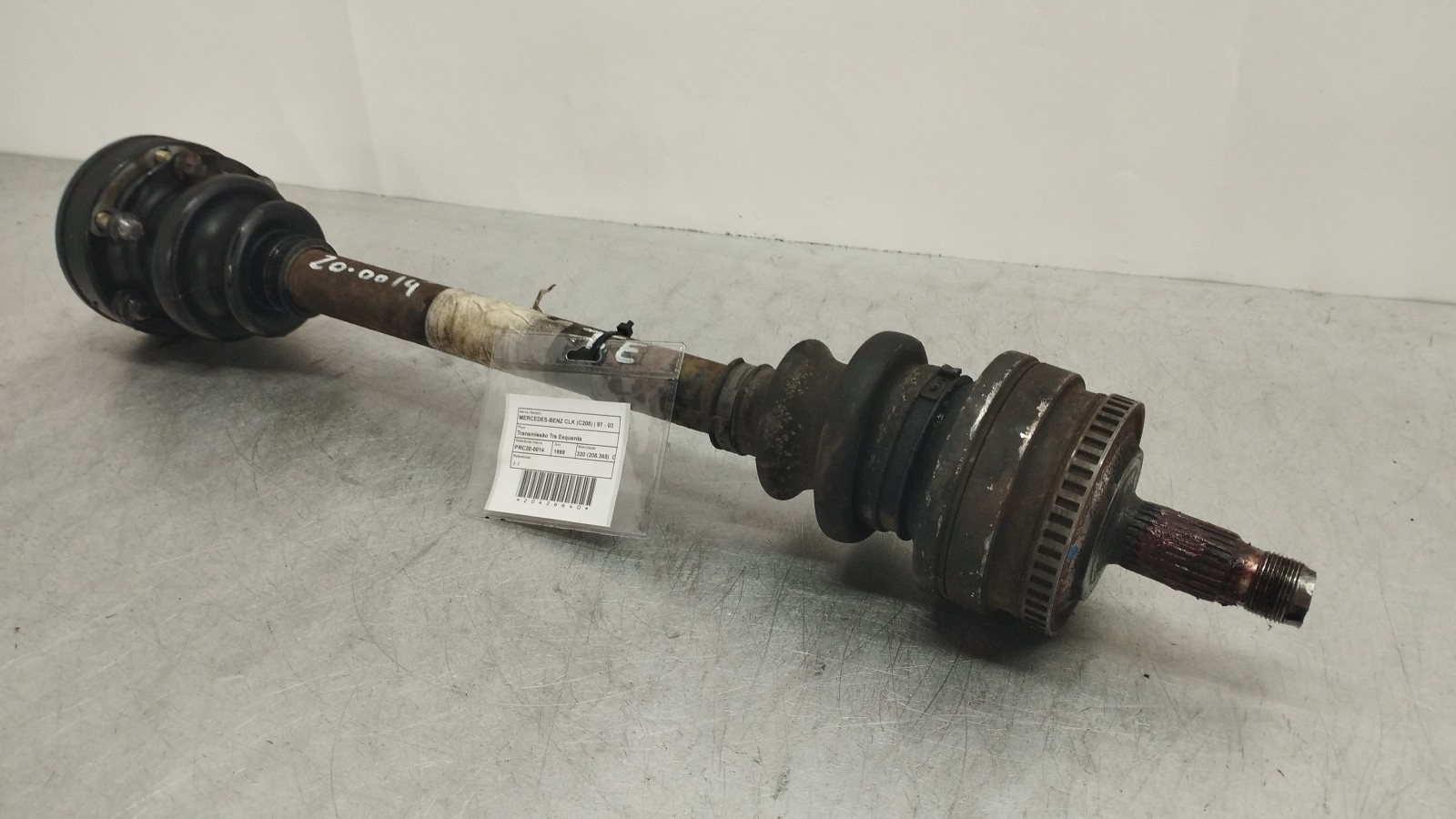 Arbre de transmission arrière gauche MERCEDES-BENZ CLK (C208) | 97 - 03