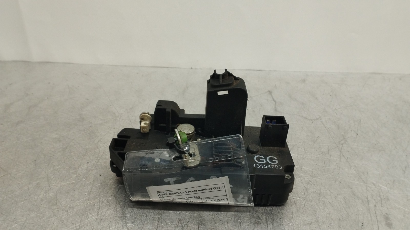 Serrure de porte arriere gauche OPEL MERIVA A Veículo multiuso (X03) | 03 - 10