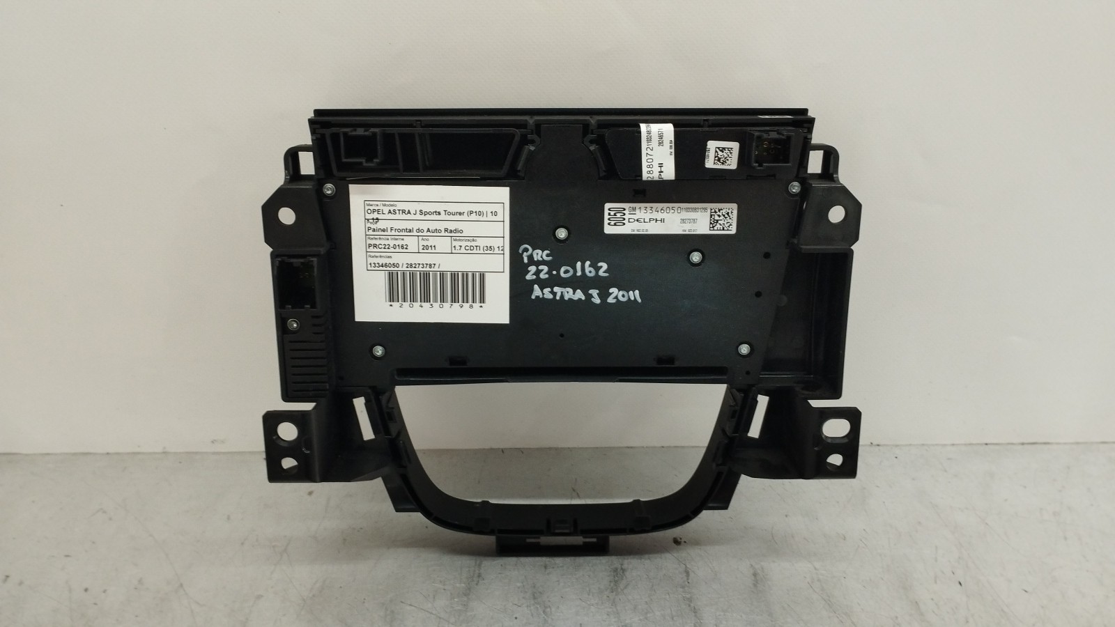 Painel Frontal do Auto Rádio OPEL ASTRA J Sports Tourer (P10) | 10 - 15 Imagem-1