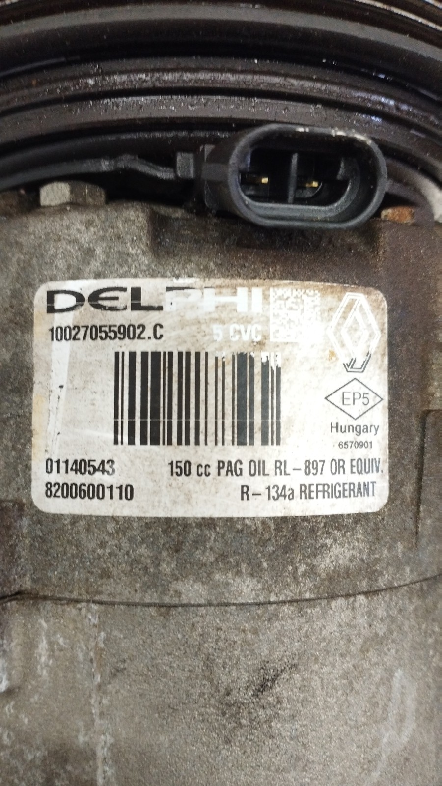 Compressor do Ar condicionado NISSAN QASHQAI / QASHQAI +2 I (J10, NJ10, JJ10E) | 06 - 14 Imagem-4