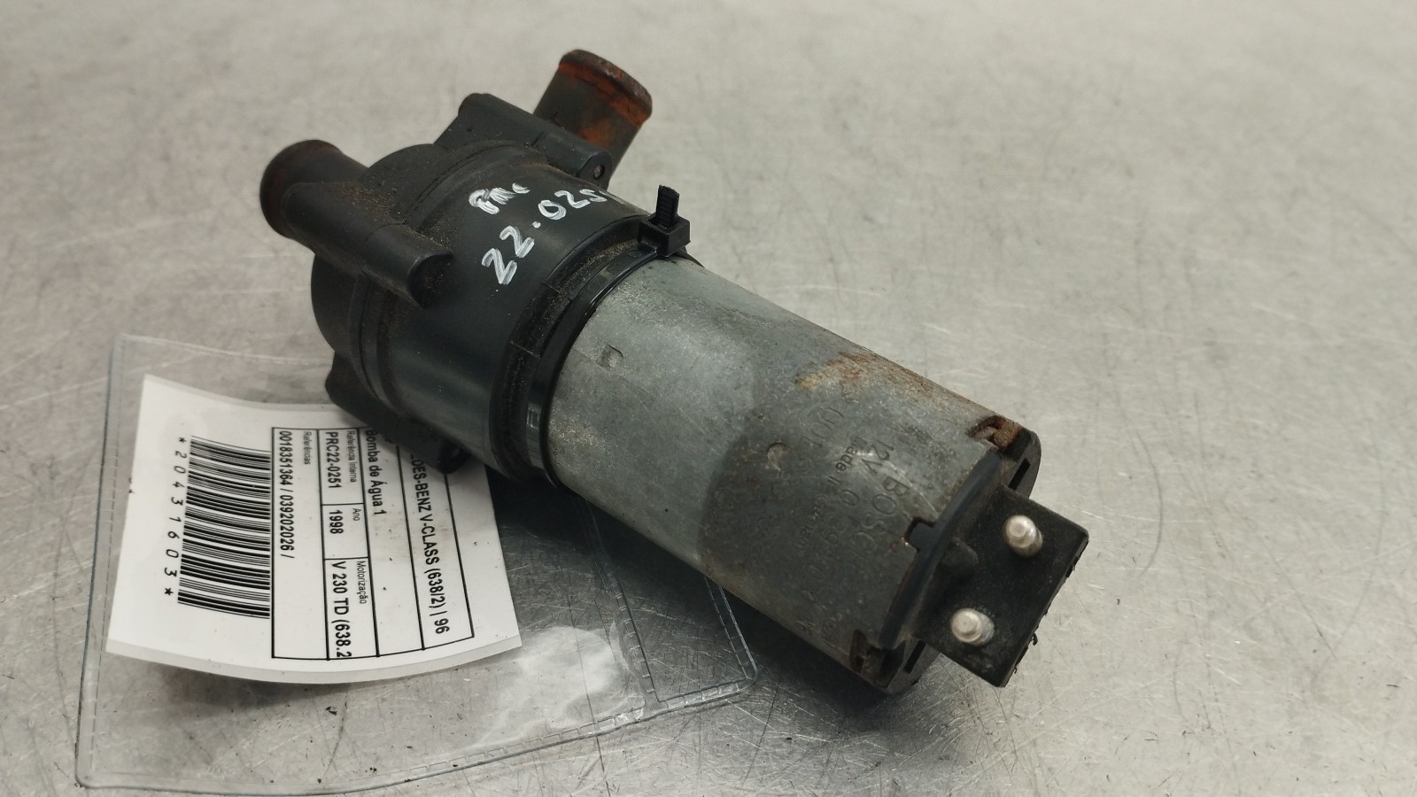 Bomba de Água MERCEDES-BENZ V-CLASS (638/2) | 96 - 03