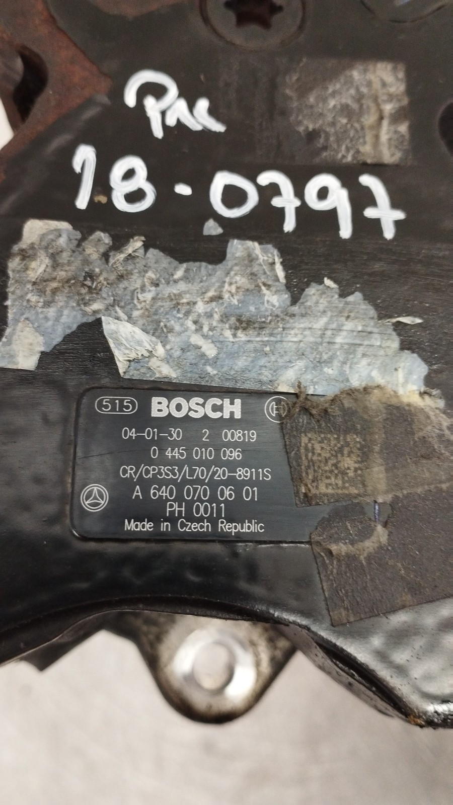 Injection pump / Common-Rail MERCEDES-BENZ A-CLASS (W169) | 04 - 12 Imagem-4