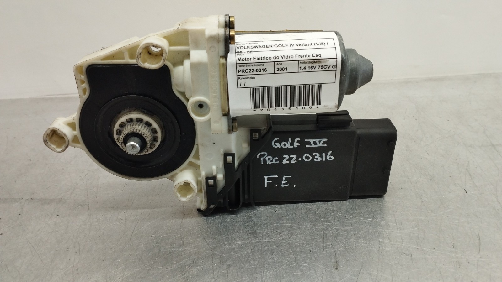 Motor Elétrico do Vidro Frente Esq VOLKSWAGEN GOLF IV Variant (1J5) | 99 - 06
