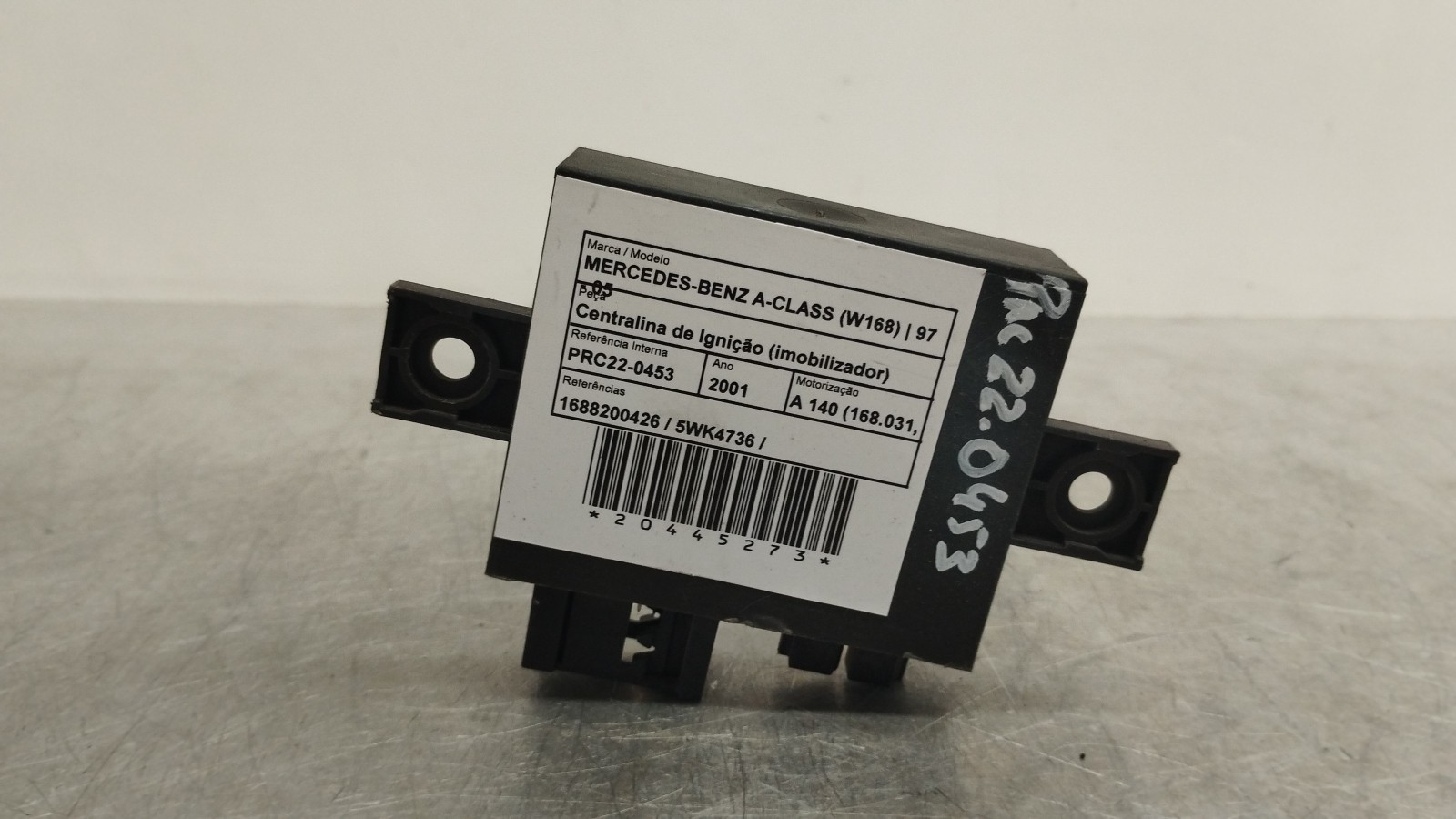 Centralina de Ignição (Imobilizador) MERCEDES-BENZ A-CLASS (W168) | 97 - 05