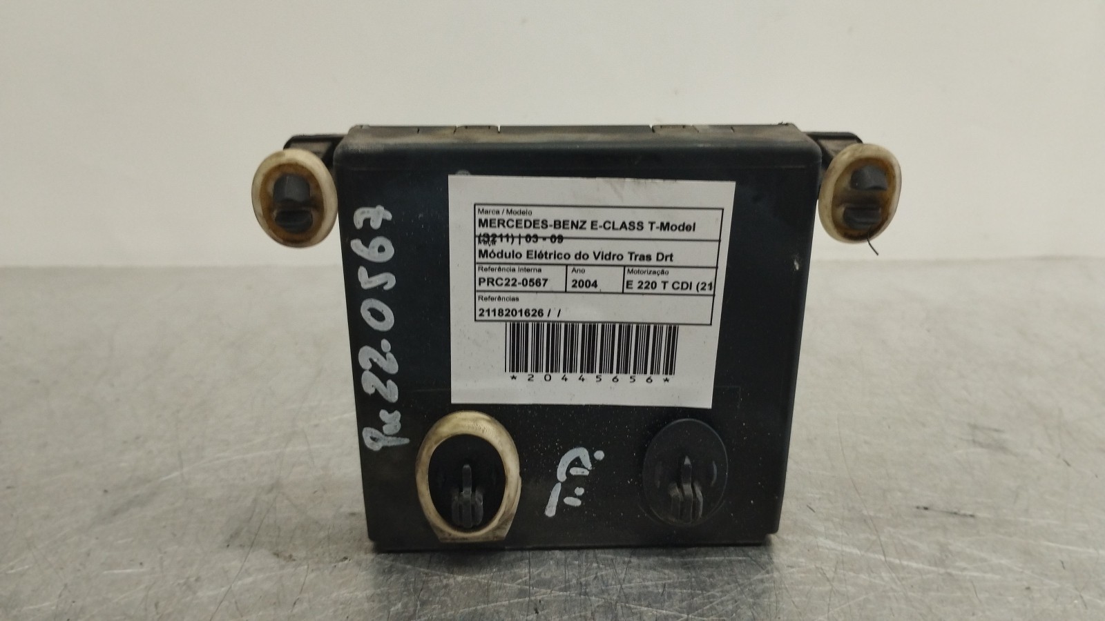 Module électrique de vitre arrière droite MERCEDES-BENZ E-CLASS T-Model (S211) | 03 - 09