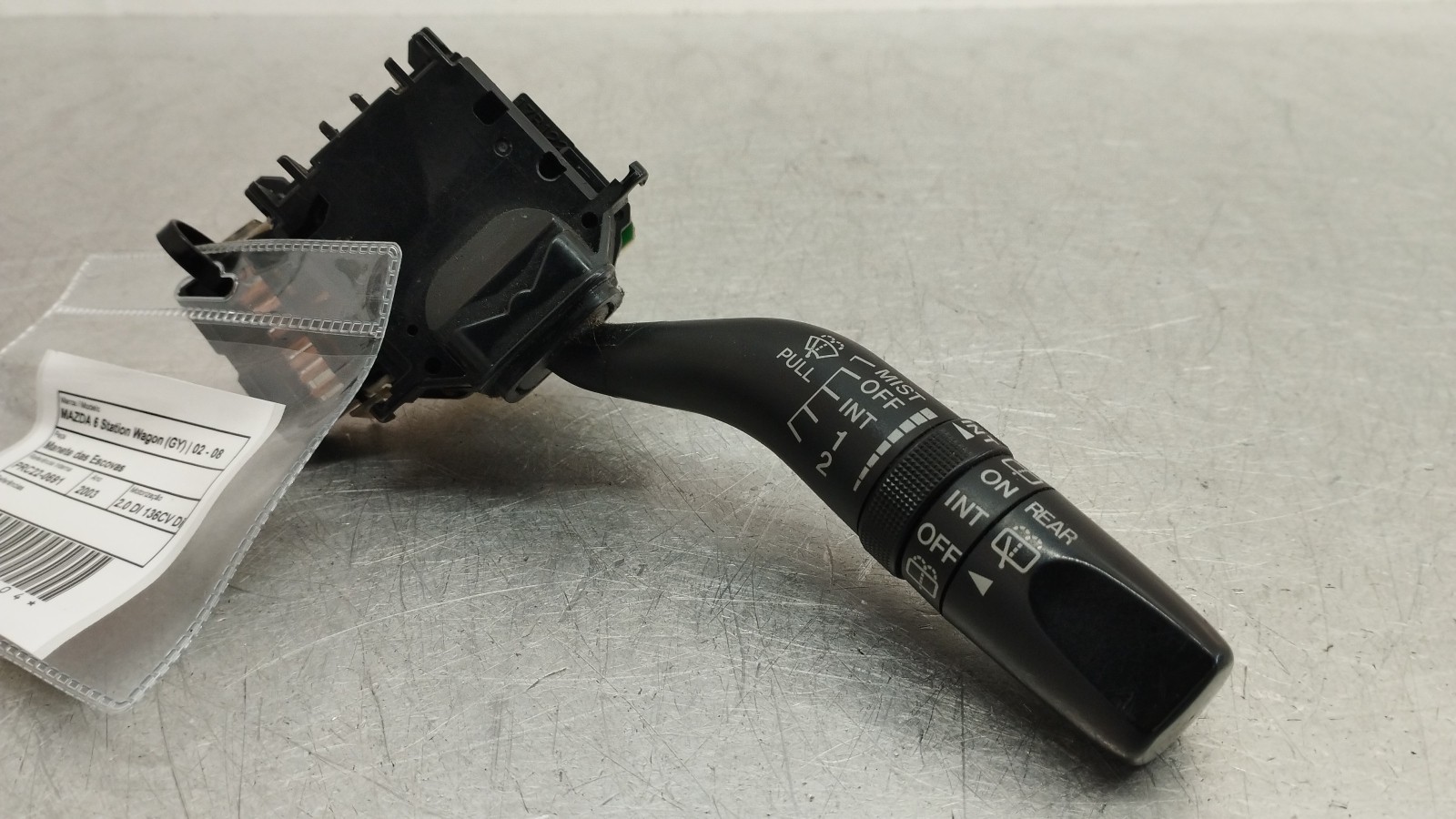 Commodo Essuie Glace MAZDA 6 Station Wagon (GY) | 02 - 08