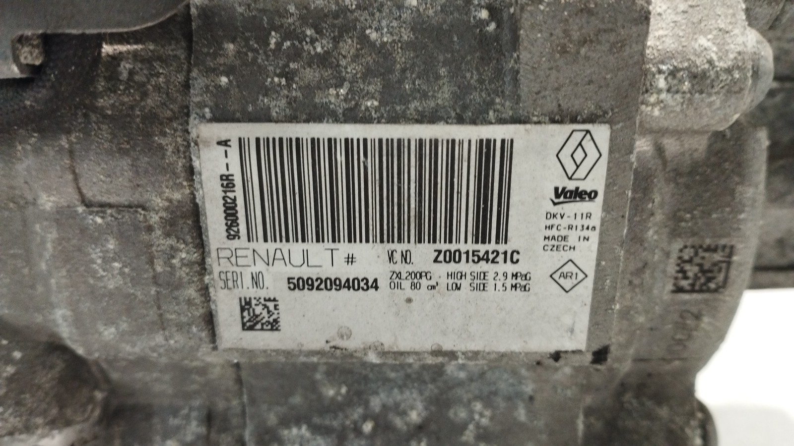 A/C Compressor DACIA SANDERO II | 12 -  Imagem-3