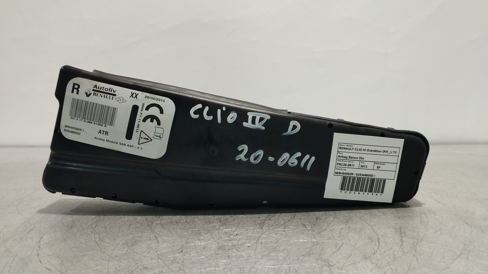 Airbag Banco Dto (20462436).