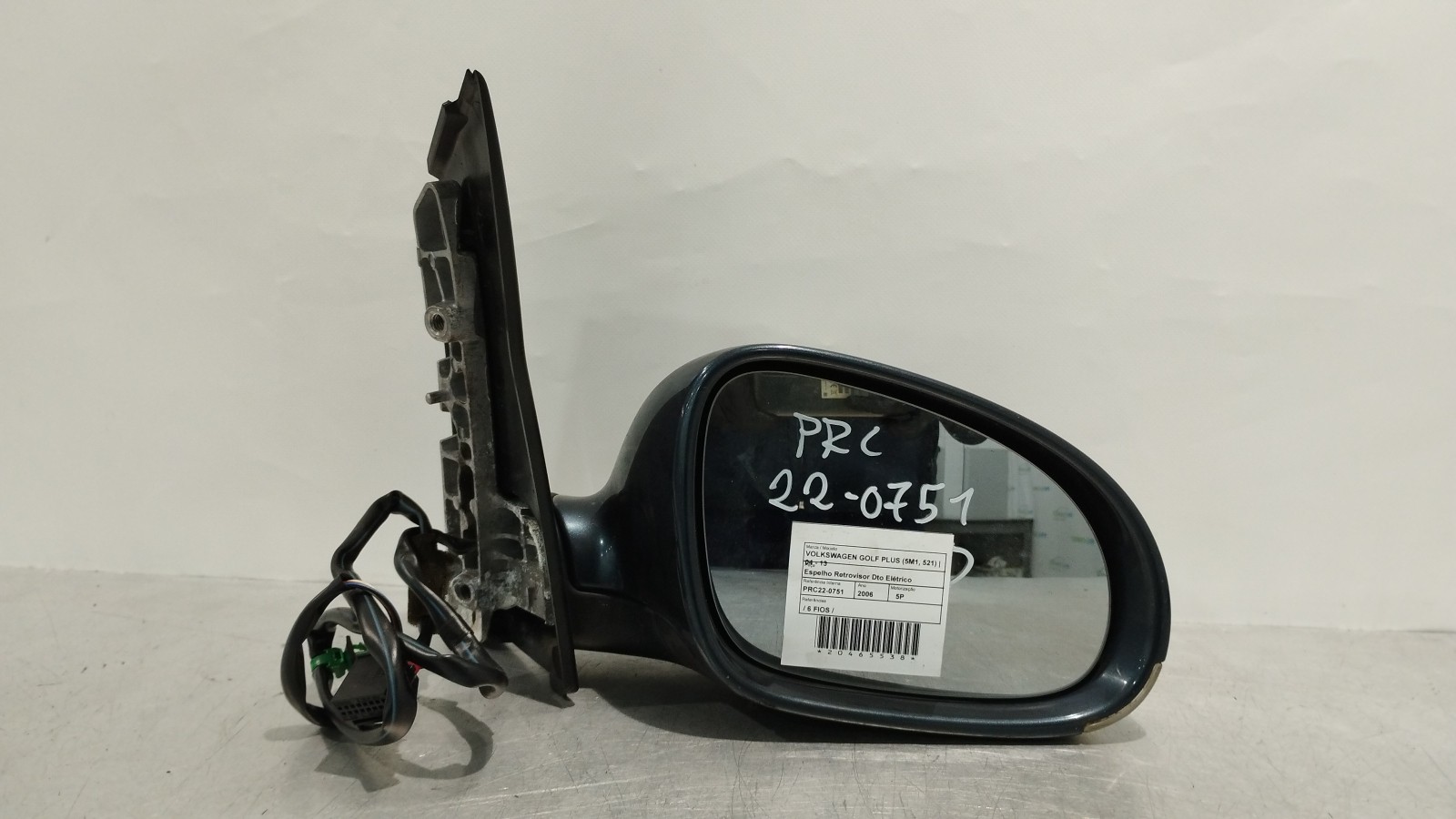 Espelho Retrovisor Dto Elétrico