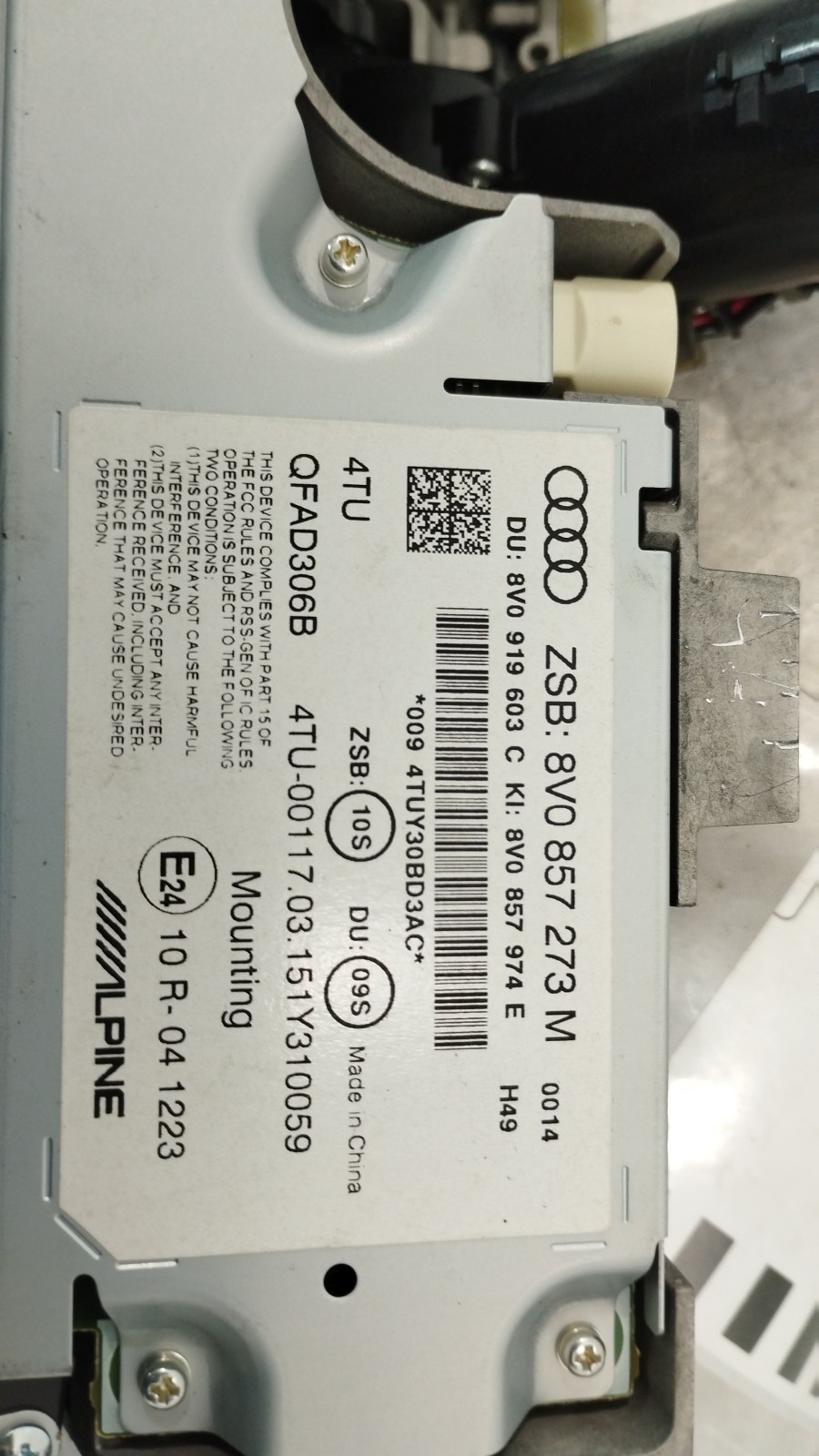 Écran Information AUDI A3 Limousine (8VS, 8VM) | 13 -  Imagem-3