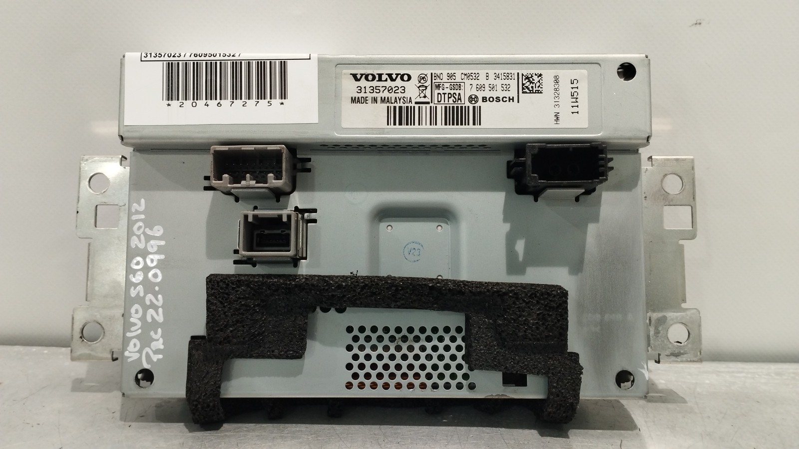 Pantalla multifuncion VOLVO S60 II (134) | 10 -  Imagem-1