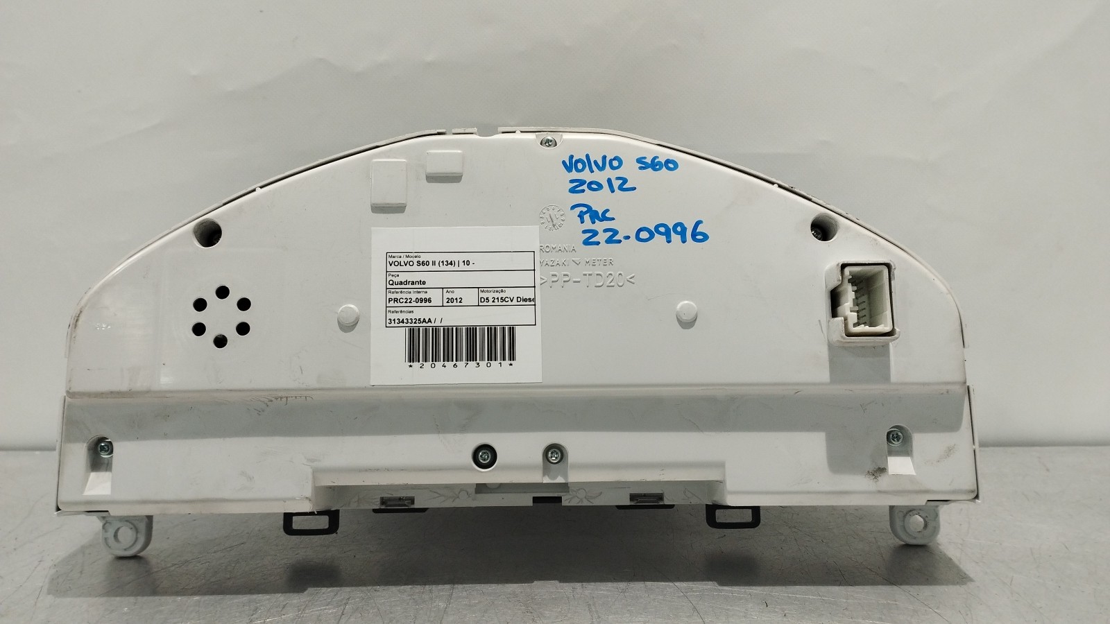 Compteur VOLVO S60 II (134) | 10 -  Imagem-1